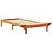 Letto con Tavolini Laterali Marrone cerato 90 x 210 cm - Foto miniatura 7