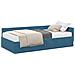 Struttura Letto Angolare con Materasso Altro 2 pcs Blu Velluto - Foto miniatura 1