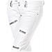 Pantalone Lungo Con Orli Dal Taglio Skinny 10dbf0125 Donna - Foto miniatura 3