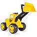 Escavatore-caricatore a cavalcabile grande giocattolo bulldozer XL - Foto miniatura 2