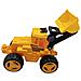 Escavatore-caricatore a cavalcabile grande giocattolo bulldozer XL - Foto miniatura 4
