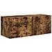 Set mobile TV 5 pcs Rovere fumé Legno multistrato - Foto miniatura 6