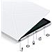 Custodia Per Galaxy Tab A11 Plus Serie Book Cover Con Funzione Stand, Bianco - Foto miniatura 4
