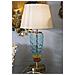 Lampada Da Tavolo Colorful In Ferro, Vetro E Tessuto Multicolore - Foto miniatura 6