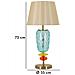 Lampada Da Tavolo Colorful In Ferro, Vetro E Tessuto Multicolore - Foto miniatura 7