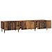 Mobile TV Legno antico 147 x 34,5 x 32 cm Legno ingegnerizzato - Foto miniatura 3
