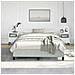Struttura letto senza Materasso Grigio Chiaro 152x203 cm matrimoniale Velluto - Foto miniatura 3