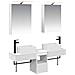 Set di Armadi da Bagno 5 pcs Bianco 50 x 14,5 x 70 cm - Foto miniatura 1