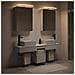 Set di Armadi da Bagno 5 pcs Bianco 50 x 14,5 x 70 cm - Foto miniatura 2