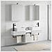 Set di Armadi da Bagno 5 pcs Bianco 50 x 14,5 x 70 cm - Foto miniatura 4