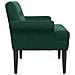 Loveseat con bottoni imbottiti Verde Scuro 120 x 66 x 78 cm - Foto miniatura 4