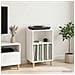 Supporto per Giradischi Bianco 47 x 39,5 x 74,5 cm - Foto miniatura 2