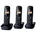 KX-TG1613JTH Trio 3x Cordless DECT black - Foto miniatura 4