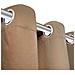 Tende Oscuranti Blackout Crema Con Anelli Di Metallo 135 X 245 Cm 2 Pz - Foto miniatura 3