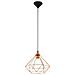 Tarbes 94194 Lampada Da Soffitto D32,5 Cm Colore Rame - Foto miniatura 1