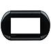 Placca Living Light Acciaio Lnb4804ac 4p Tonda - Foto miniatura 1