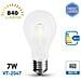 Lampadine Led E27 7w A60 Filamento Smd Bulbo Frost Luce Fredda 6000k Vt-2047 7183 - Foto miniatura 1