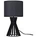 Lampada Da Tavolo In Legno Color Nero Carrion - Foto miniatura 28