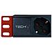 Techly Multipresa 8 Posti da Rack 19" Connettore C14 1 HE - Foto miniatura 3