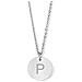 Co88 Collana Con Ciondolo A Forma Di Lettera P 15 Mm Ips. - Foto miniatura 1