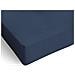 Lenzuolo Sotto Con Angoli In Microfibra - Francese 130/140 X 190/200 X 25 Cm - Blu - Foto miniatura 1