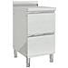 Mobiletti Da Cucina Commerciale A 2 Cassetti 2 Pz Acciaio Inox - Foto miniatura 7