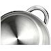 Fagor Silverinox Casseruola Alta Induzione 24 Cm 6,8 Litri, Acciaio Inossidabile 18/10 Coperchio  Argento - Foto miniatura 3