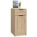 Armadietto Da Scrivania Rovere Sonoma 33,5x50x75 Cm Legno - Foto miniatura 6