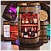 Portabottiglie In Legno Con Luci A Led Rgb, Barile In Legno, Da 80 Cm Di Altezza, Armadietto Per Vino In Stile R? tro, Scaffale Per Bottiglie Di Alcol, Cantinetta In Legno (wenge)  - Foto miniatura 2