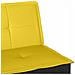 Divano Letto Giallo Chiaro In Tessuto - Foto miniatura 4