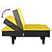 Divano Letto Giallo Chiaro In Tessuto - Foto miniatura 9