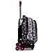 Trolley Zaino JACK 3 Ruote ZIPPER GLAMY Capacità 34 Litri - Foto miniatura 4