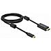 85970 Cavo E Adattatore Video 2 M Usb Tipo-c Hdmi Nero - Foto miniatura 1