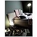 Letto Matrimoniale, Modello Santa Fe Dallo Stile Eccentrico E Informale, Rete Da 160x190 Cm Con Doghe In Legno, Box Contenitore, Tessuto Sfoderabile, Made In Italy - Foto miniatura 5