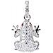 Gioielli Jla-pen-frog1. Ciondolo, Colore Bianco Argento. Donna. - In ordine - Foto miniatura 2