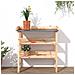 Tavolo Piante Con Ripiani 78x38x, 82,5cm Legno Massello Abete - Foto miniatura 3