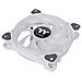 Riing Trio 12 RGB Radiator Fan White TT Premium Edition Universale Ventilatore 12 cm Bianco 3 pz - Foto miniatura 2