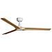 Heywood L Ventilatore Bianco/legno Chiaro Dc - Foto miniatura 1
