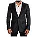 Blazer Giacca Cappotto Slim Fit Verde Nero - It48 - M - Foto miniatura 1