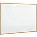 Lavagna Bianca Magnetica Con Cornice In Legno Di Pino 80x55 Cm - Foto miniatura 2