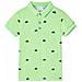 Polo da Bambino Verde Neon 116 - Foto miniatura 1