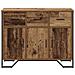Credenza in legno antico rovere 97x32,5x74,5 cm Legno ingegnerizzato - Foto miniatura 6