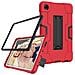 Custodia Per Samsung Galaxy Tab A 8.4"" Armored Con Supporto Rosso - Foto miniatura 4