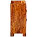 Cabinet per scarpe 55x35x75 cm in legno massello di acacia - Foto miniatura 5