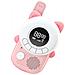 2 Walkie-talkie Per Bambini Schermo Lcd Retroilluminato, Modello Meow, Blu - Foto miniatura 5