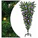 Albero di Natale artificiale preilluminato rovesciato con set di palline - Foto miniatura 1