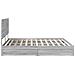 Letto con Contenitore con testiera Grigio Sonoma 200 x 200 cm - Foto miniatura 9