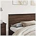 Testiera con testiera Rovere Marrone 200 cm Legno multistrato - Foto miniatura 3