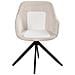 Set Di 2 Sedie Da Pranzo Likely Tessuto Beige Chiaro - Foto miniatura 4
