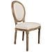 Sedia In Legno Imbottita Beige 48x46x48/96h - Foto miniatura 1
